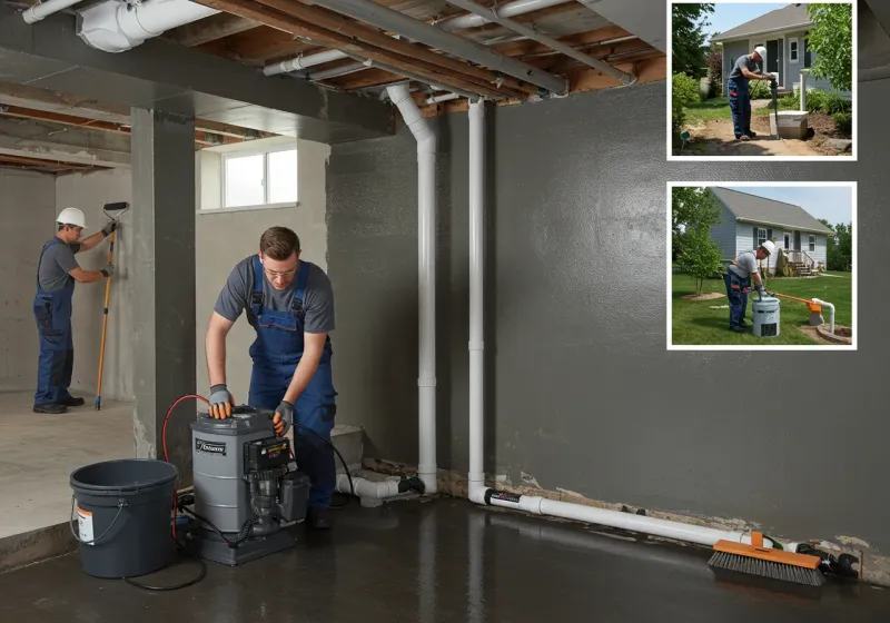 Basement Waterproofing and Flood Prevention process in Mount Airy, NC